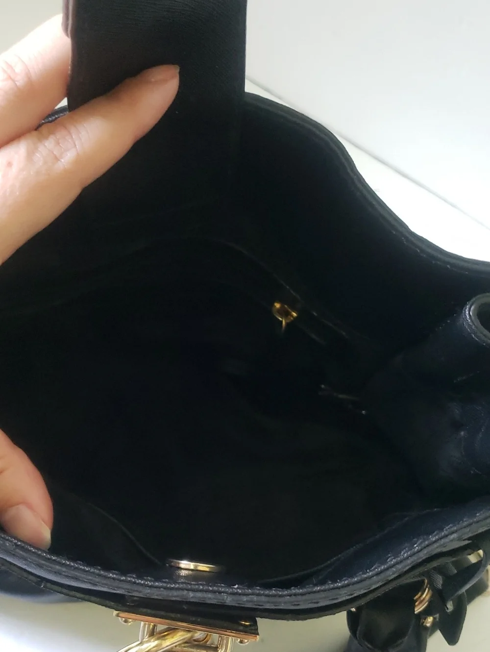 Michael Michael Kors Black Satchel Shoulder Bag